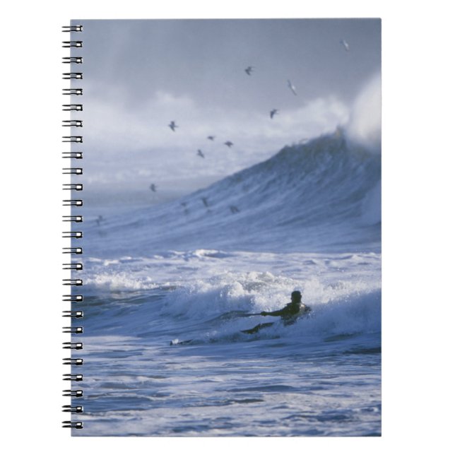 Cuaderno EE. UU., Estado de Washington, La Push. Hombre en  (Frente)