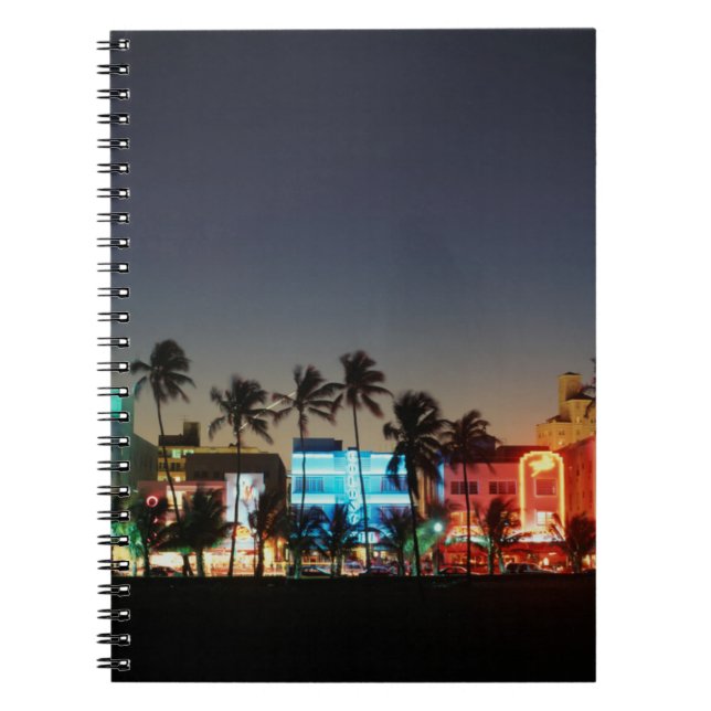 Cuaderno EE.UU., Florida, Miami Beach, Ocean Drive, Art Dec (Frente)