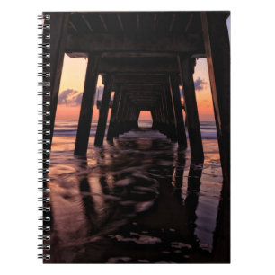 Cuaderno EE. UU., Georgia, Isla Tybee, Muelle de la Isla Ty