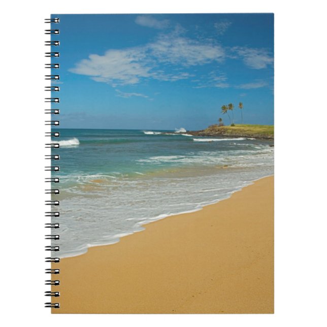 Cuaderno EE. UU., Hawái, Isla Molokai, Playa de Tres Millas (Frente)