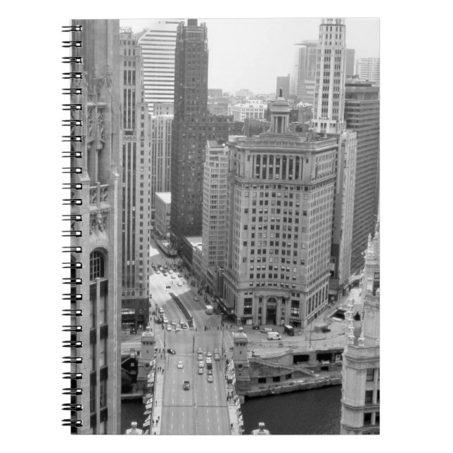 Cuaderno EE.UU., IL, Chicago, Loop from Hotel (Frente)