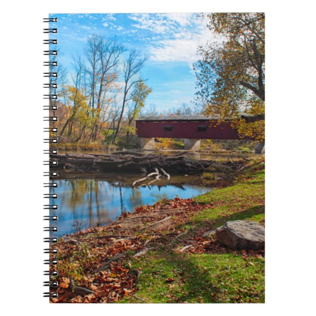 Cuaderno EE. UU., Indiana, Cataract Falls State Recreation (Frente)