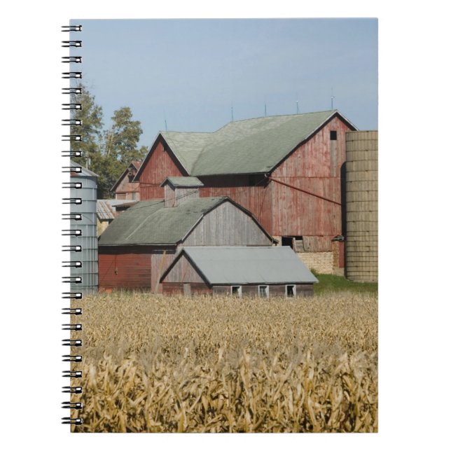 Cuaderno EE. UU., IOWA, Froelich: Granja antigua (Frente)