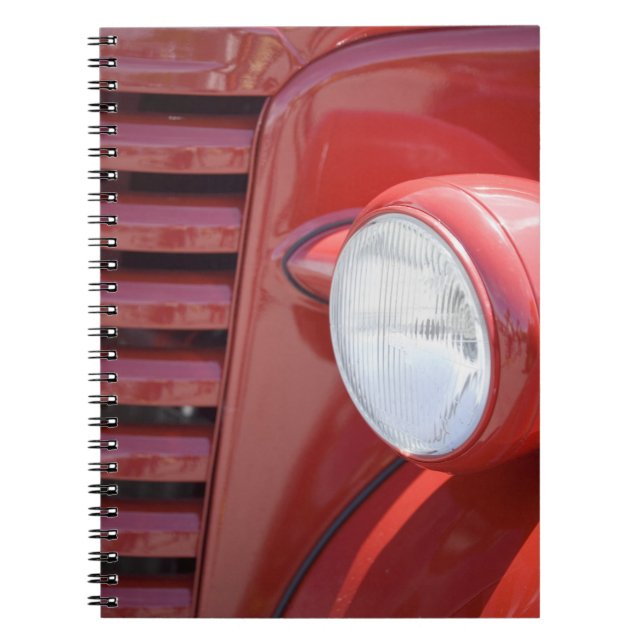 Cuaderno EE. UU., Maine, Cabeza de búho. Luz frontal y parc (Frente)