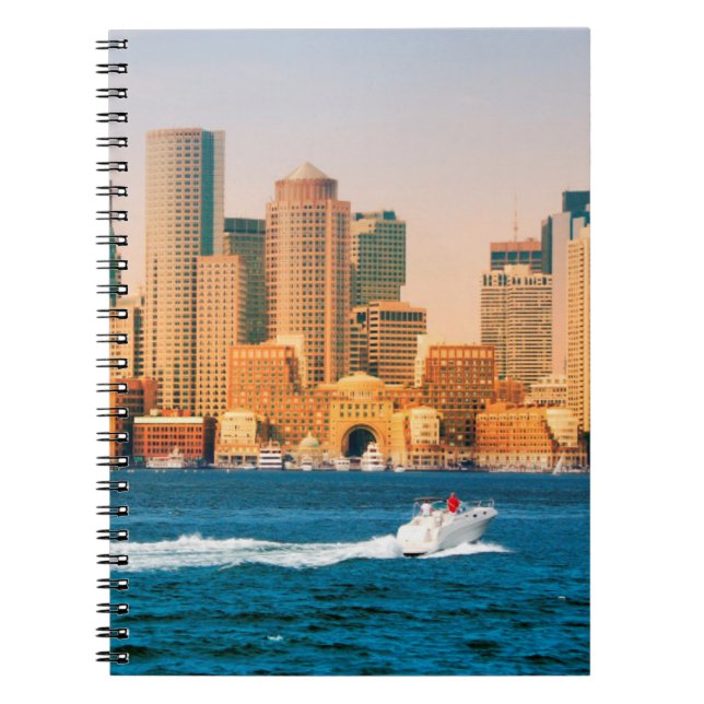 Cuaderno EE. UU., Massachusetts. Panorama del paseo marítim (Frente)