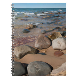Cuaderno EE. UU., Michigan. Cantos rodados en 12 millas