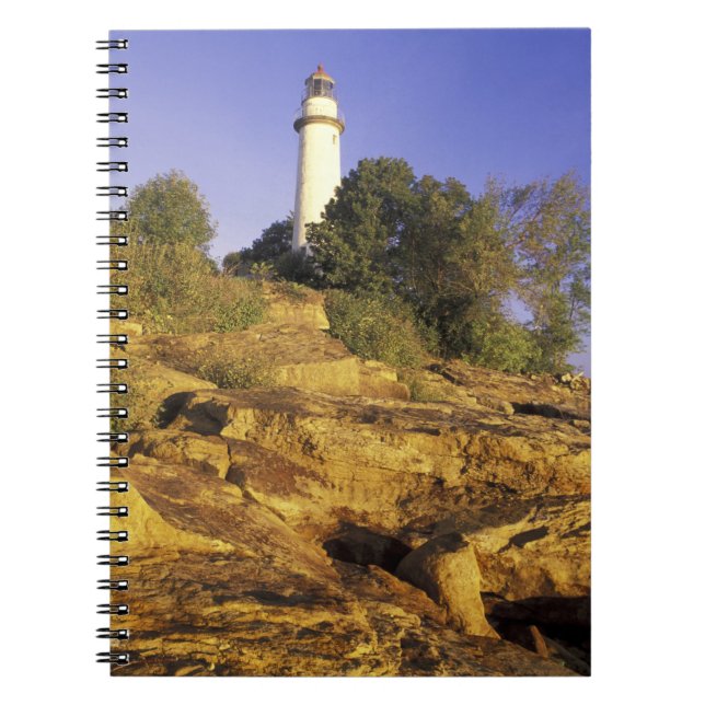 Cuaderno EE. UU., Michigan, lago Huron. Pointe Aux Barques (Frente)