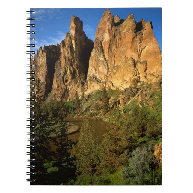 Cuaderno EE. UU., Oregón, Acantilados de Granito en Smith R (Frente)