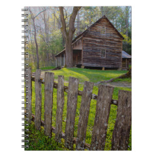 Cuaderno EE. UU., Tennessee, Cabaña en Cades Cove