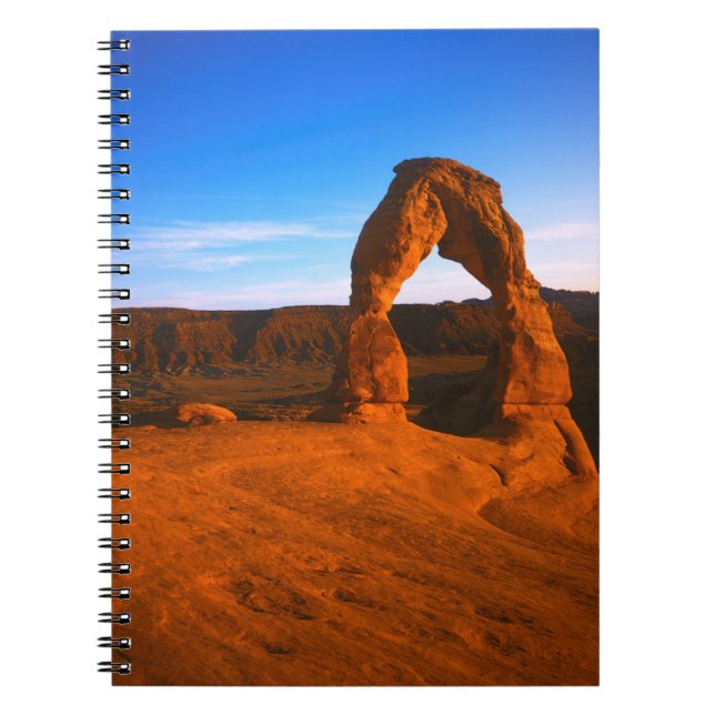 Cuaderno EE. UU., Utah, Parque Nacional Arcos, Arco Delicad (Frente)