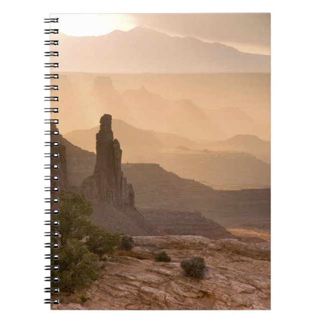 Cuaderno EE. UU.; Utah; Parque Nacional Canyonlands. Vista  (Frente)