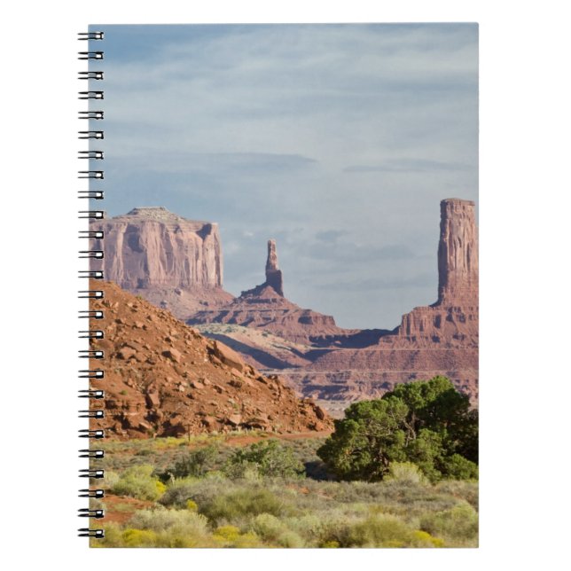 Cuaderno EE. UU., Utah, Parque Tribal Navajo del Valle de l (Frente)