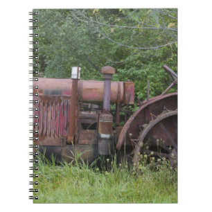 Cuaderno EE. UU., Vermont, MANCHESTER: Tractor agrícola ant