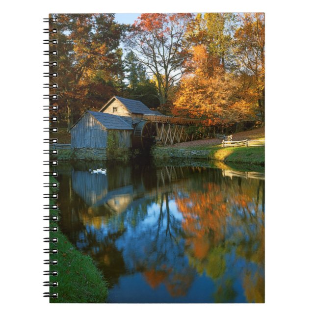 Cuaderno EE.UU., Virginia, Blue Ridge Parkway, Mabry Mill (Frente)