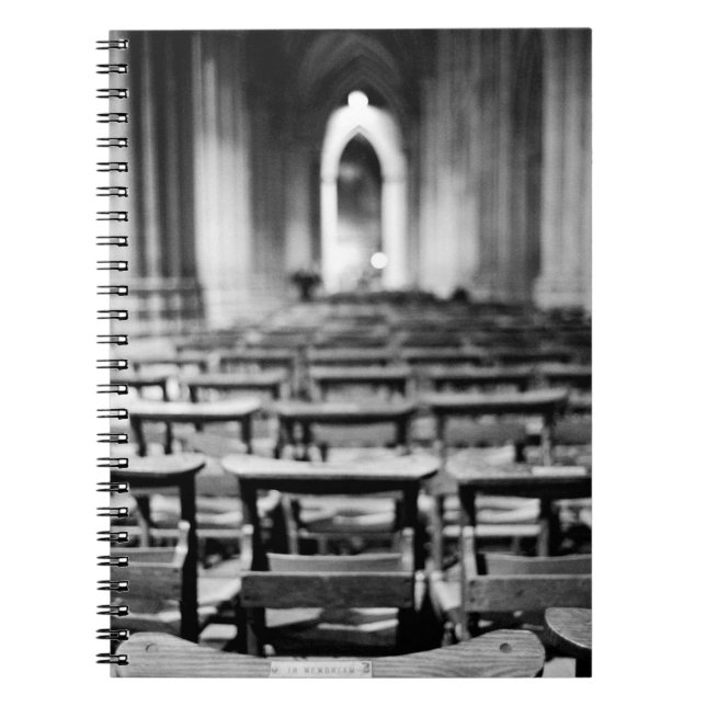 Cuaderno EE. UU., Washington D.C. Bancos de iglesia de la C (Frente)