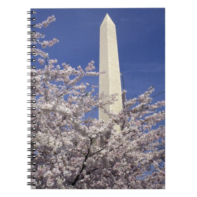 Cuaderno EE. UU., Washington DC. Festival de las flores de  (Frente)