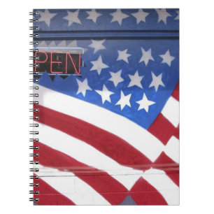 Cuaderno EE. UU., Washington, Moses Lake. Mural de pared de