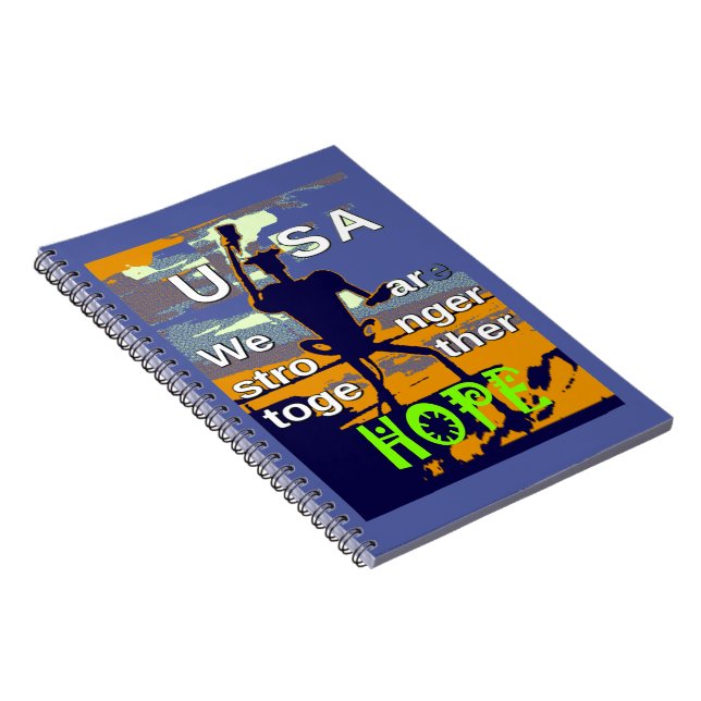 Cuaderno EEUU Más fuerte juntos (Lado Derecho)
