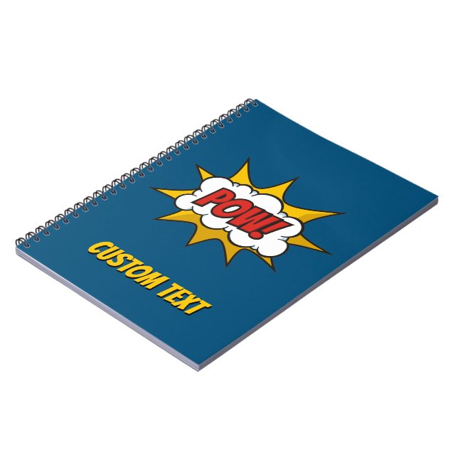 Cuaderno Efecto de sonido de comic (Lado Izquierdo)