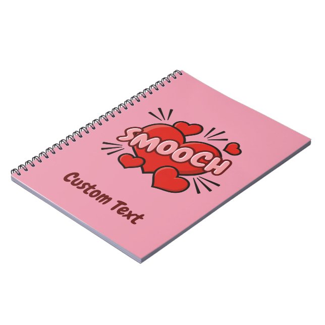 Cuaderno Efecto de sonido de historieta de besación (Lado Izquierdo)