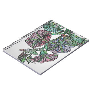 Cuaderno Efecto de vidrio templado por la mañana Gloria por