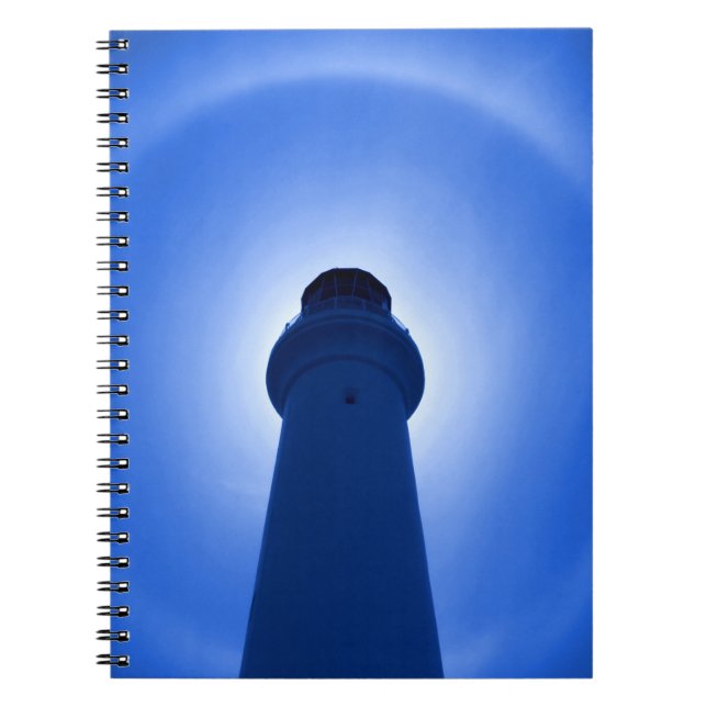Cuaderno Efecto del faro - Azul (Frente)