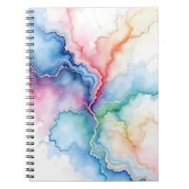 cuaderno efecto mármol