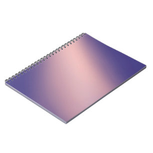 Cuaderno Efecto rosa Lilac luz de luna