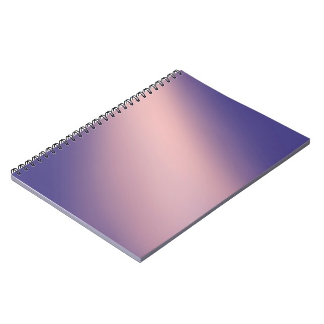 Cuaderno Efecto rosa Lilac luz de luna (Lado Izquierdo)