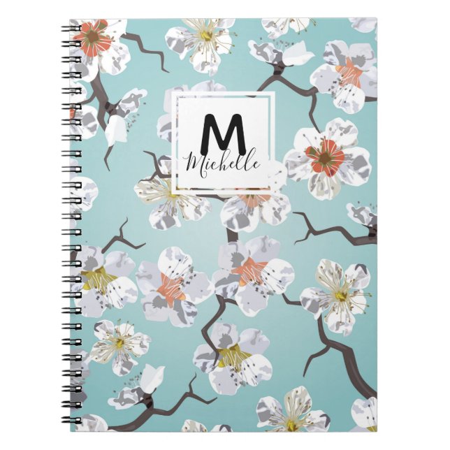 Cuaderno Efectos de escritorio blancos japoneses del (Frente)
