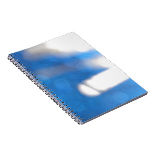Cuaderno Efectos de la luz azul blanca