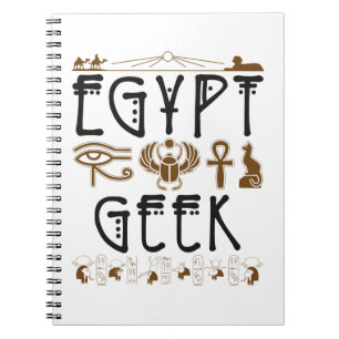 Cuaderno Egipto geek arqueología egipcia antigua