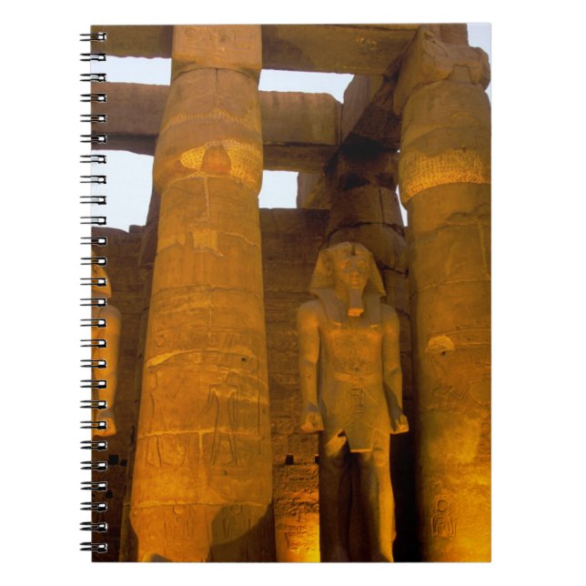 Cuaderno Egipto, Luxor.  Templo de Karnack. (Frente)