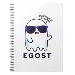 Cuaderno Egost Funny Halloween Ego Ghost Pun