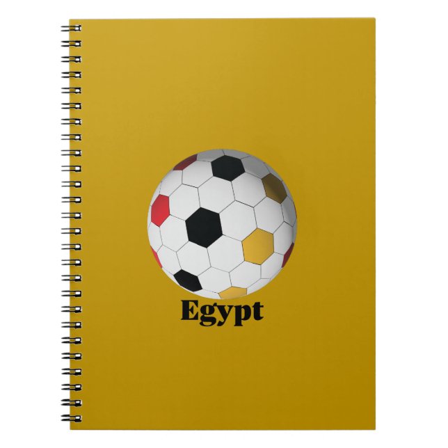 Cuaderno Egypt Soccer (Frente)
