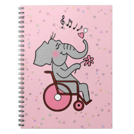 Cuaderno Ein verliebter Rollstuhlelefant