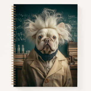 Cuaderno Einstein Pup en Lab Coat