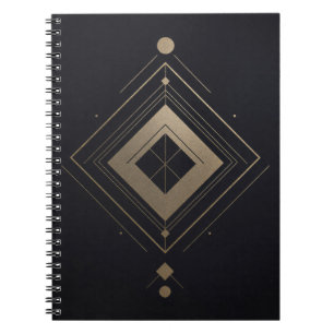 Cuaderno Eje Dorado
