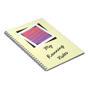 Cuaderno Ejecución personalizada Añadir foto y bloc de nota
