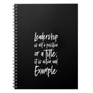 Cuaderno ejemplo de liderazgo