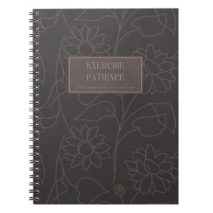 Cuaderno Ejercicio de la paciencia   Convenio regional de 2