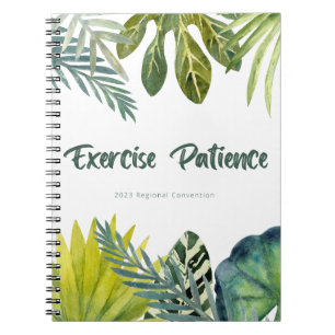 Cuaderno Ejercicio de la paciencia   Convenio regional de 2