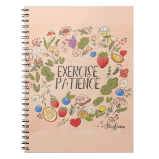 Cuaderno Ejercicio Paciencia 8.5 xc 11 Portátil