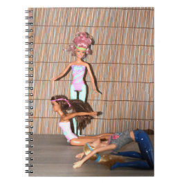 Cuaderno Ejercicios de gimnasia.