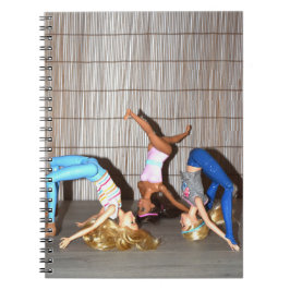 Cuaderno Ejercicios de gimnasia.