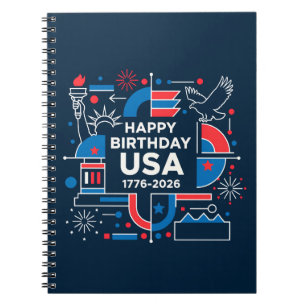 Cuaderno El 250 aniversario de Estados Unidos