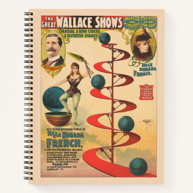 Cuaderno El Acto De M'lle Norada French (Anverso)