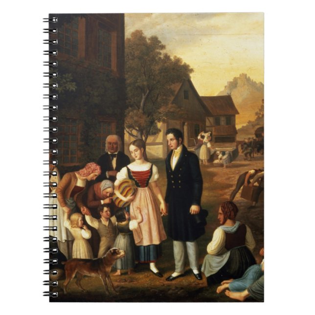 Cuaderno El adiós de Dorothea, Hermann de Goethe de 'y hace (Frente)
