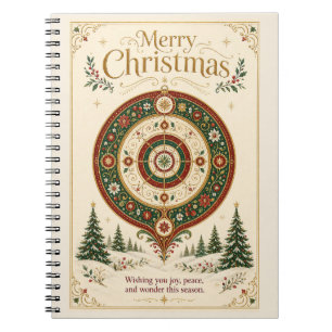 Cuaderno El Adorno de Maravilla Invernal