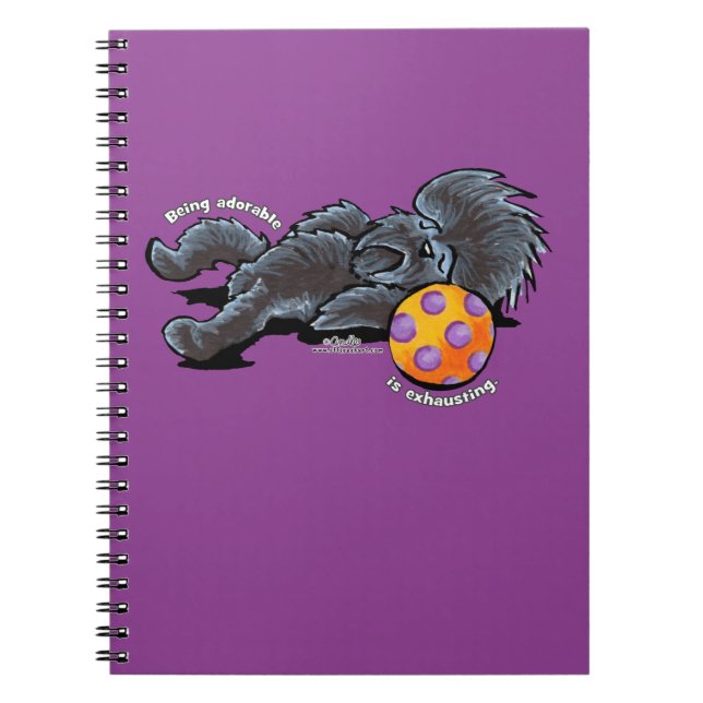 Cuaderno El Affenpinscher Es Adorable (Frente)